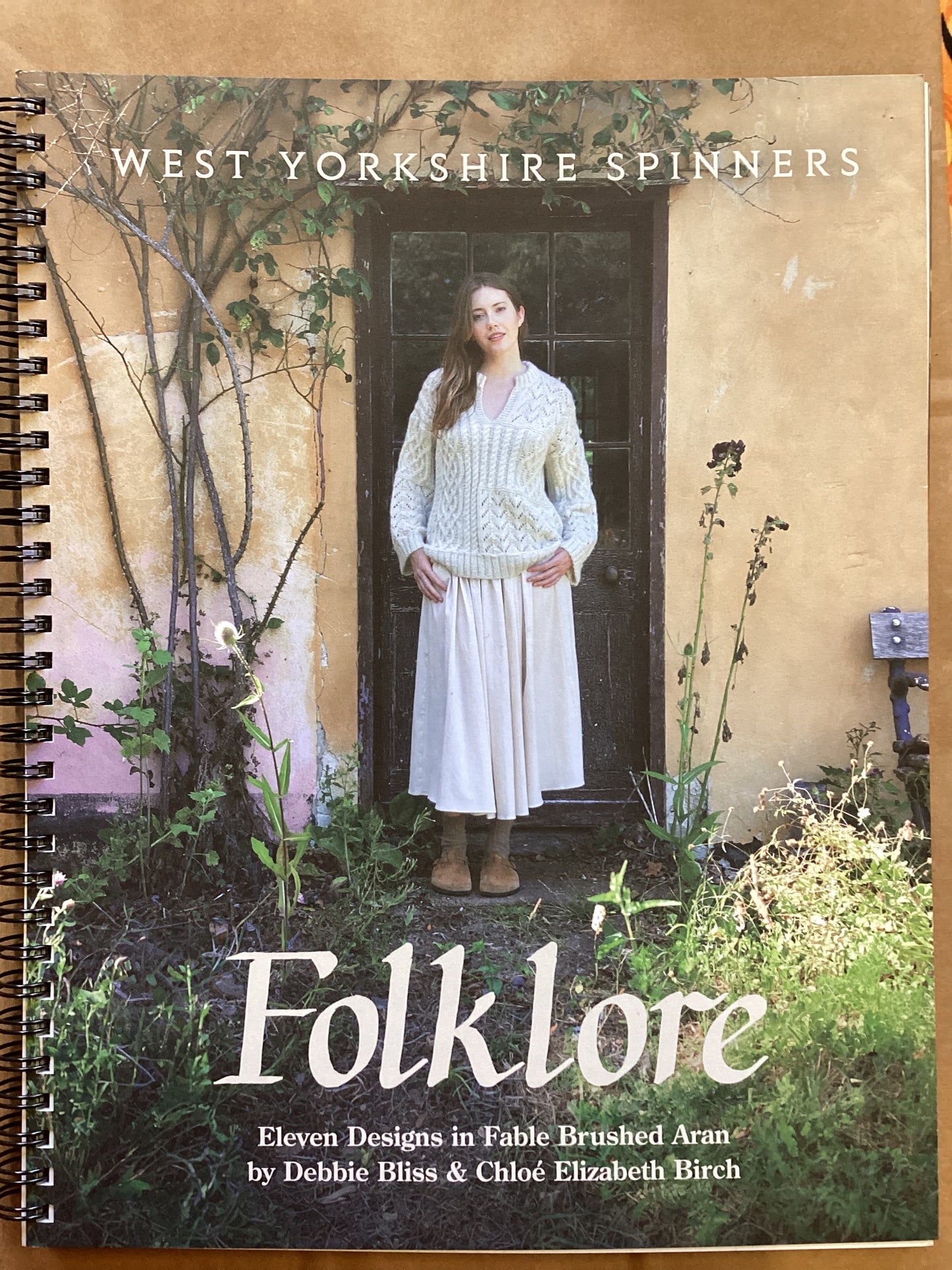 WYS Folklore pattern book for Fable Aran yarn
