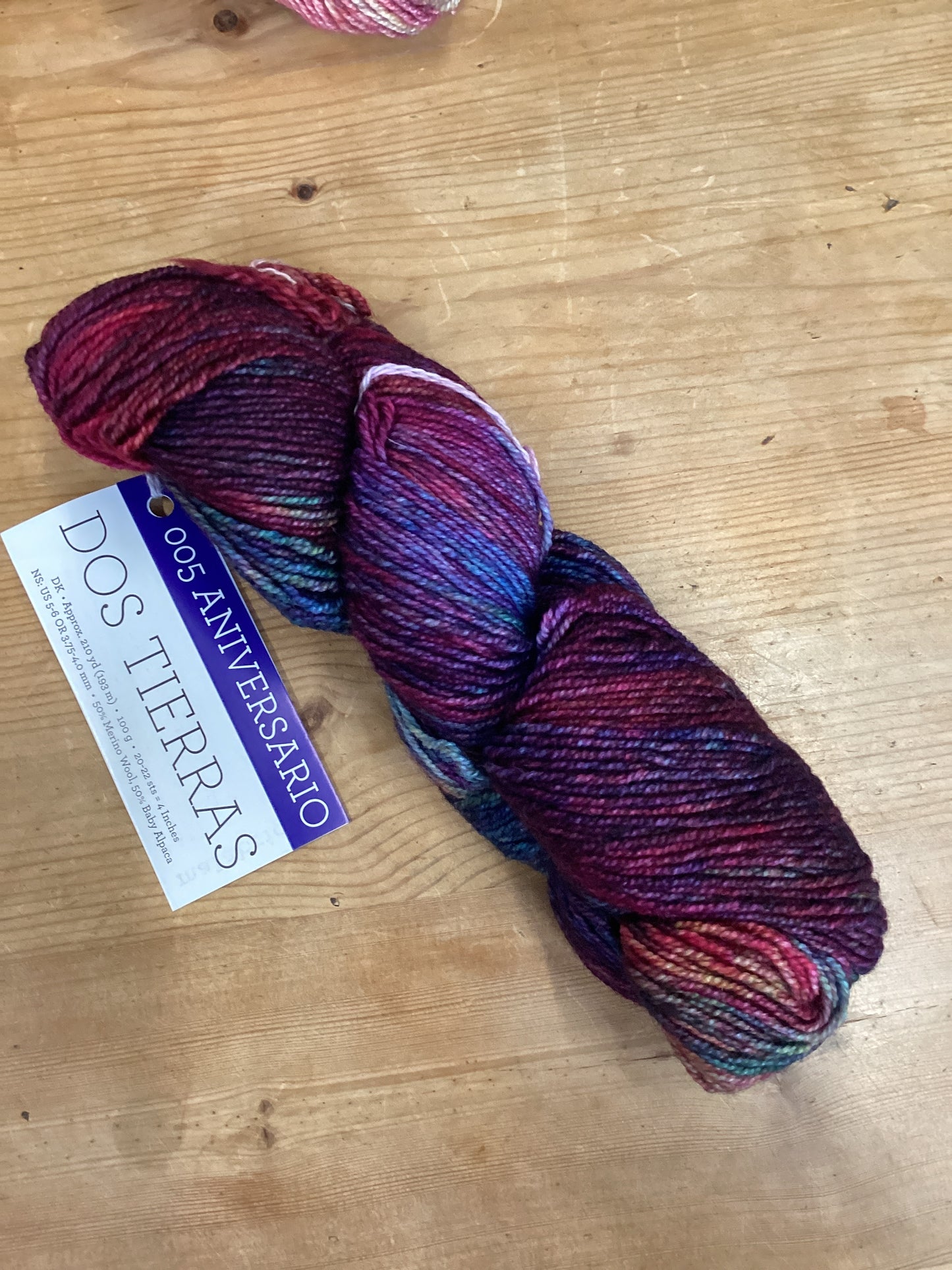 Malabrigo Dos Tierras DK 100g