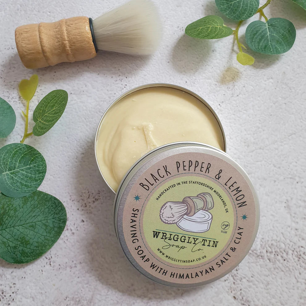 Wriggly Tin Shaving Soap