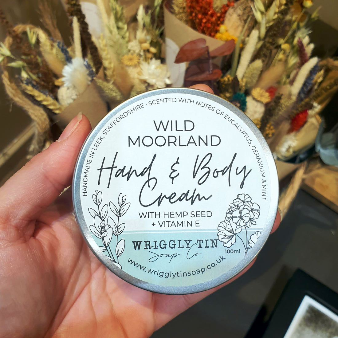 Wriggly Tin Soap Co. Hand and Body Cream