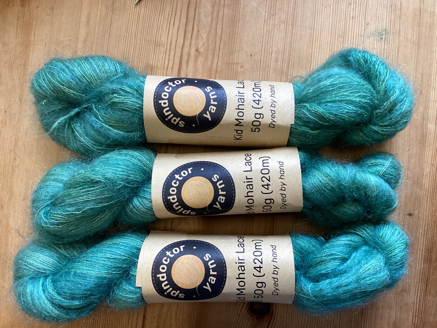 Spindoctor Yarns Hand-dyed Kid Mohair Lace 50g