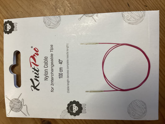 KnitPro Nylon cable for interchangeable tips