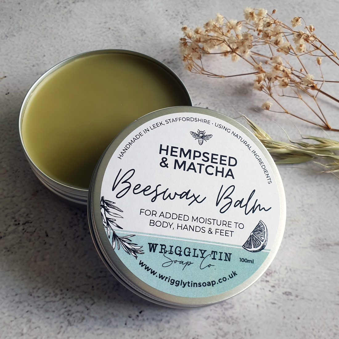 Wriggly Tin Soap Co. Beeswax Balms