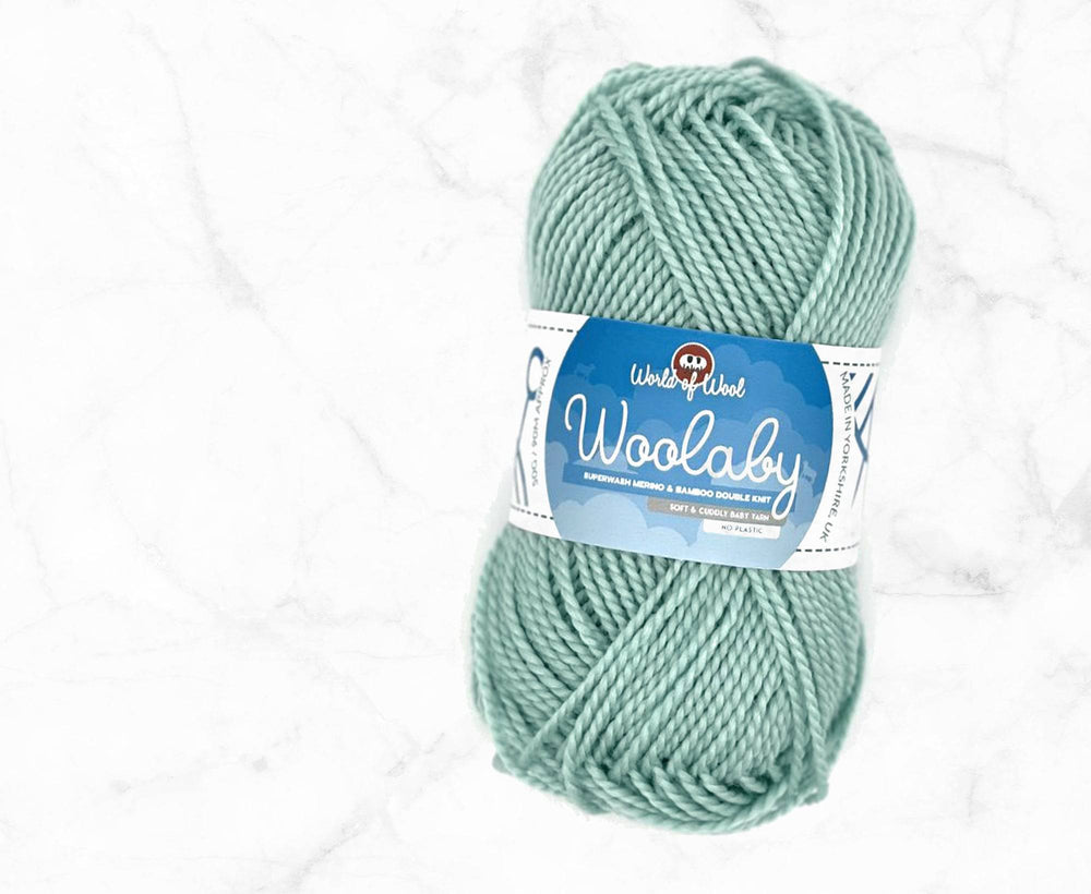 World of Wool Woolaby Superwash Merino and Bamboo DK yarn